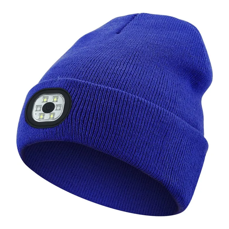 Bluetooth Mütze | Wintermütze mit LED-Licht und kabellosen Kopfhörern
