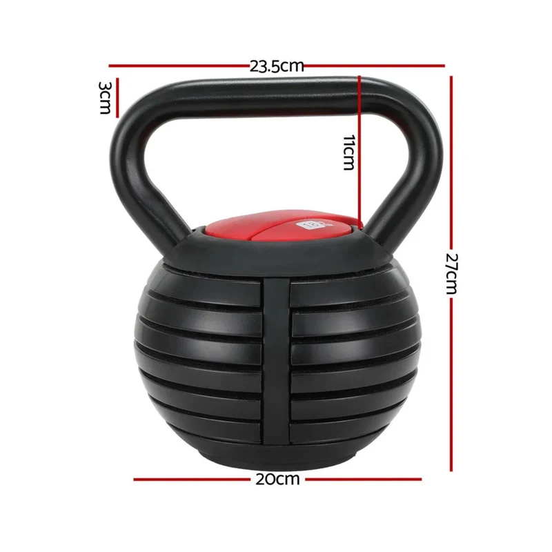 Bodyfit 18 KG Adjustable Kettlebell