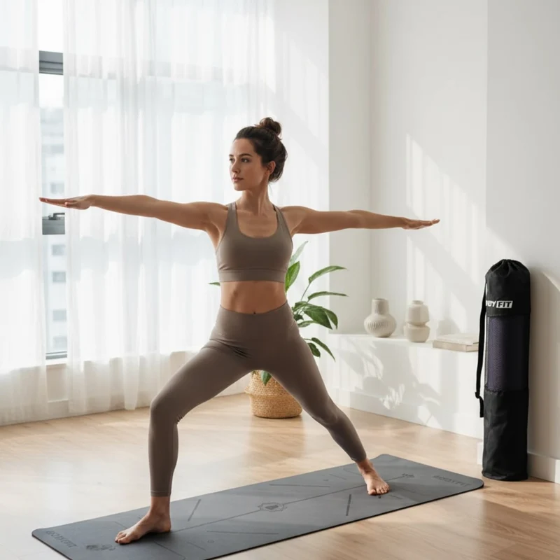 BodyFit Professional Yoga Mat 8mm