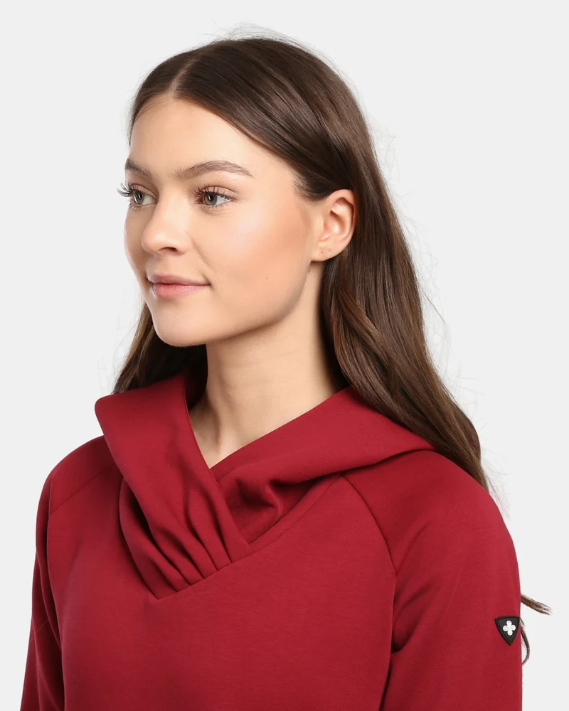 Langes Damen-Sweatshirt mit Kapuze Kilpi HEYDEN-W