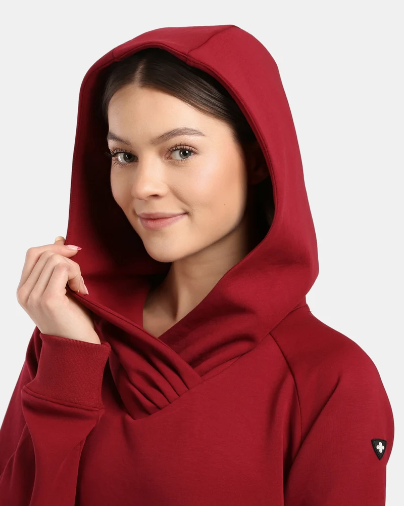 Langes Damen-Sweatshirt mit Kapuze Kilpi HEYDEN-W