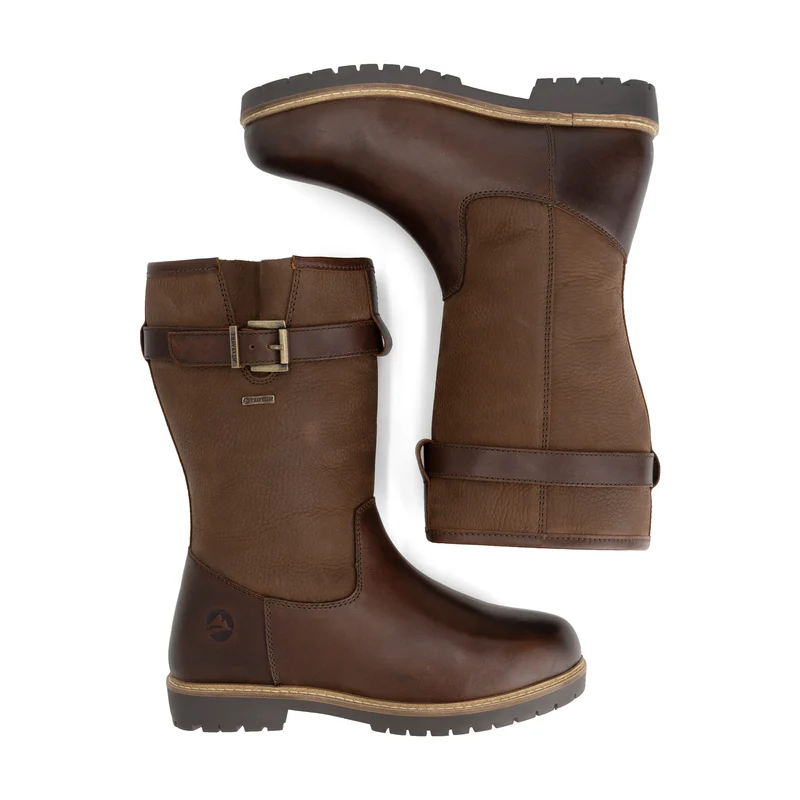 Vadso Damen - Outdoor-Stiefel - Wasserdicht - Dunkelbraun