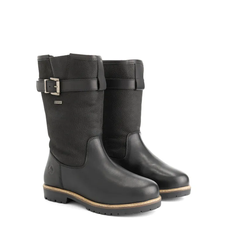 Vadso Damen - Outdoor-Stiefel - Wasserdicht - Schwarz