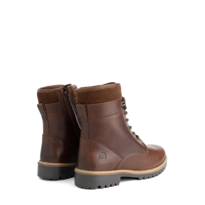 Langdets Herren - Schnürboots - Wolle gefüttert - Braun
