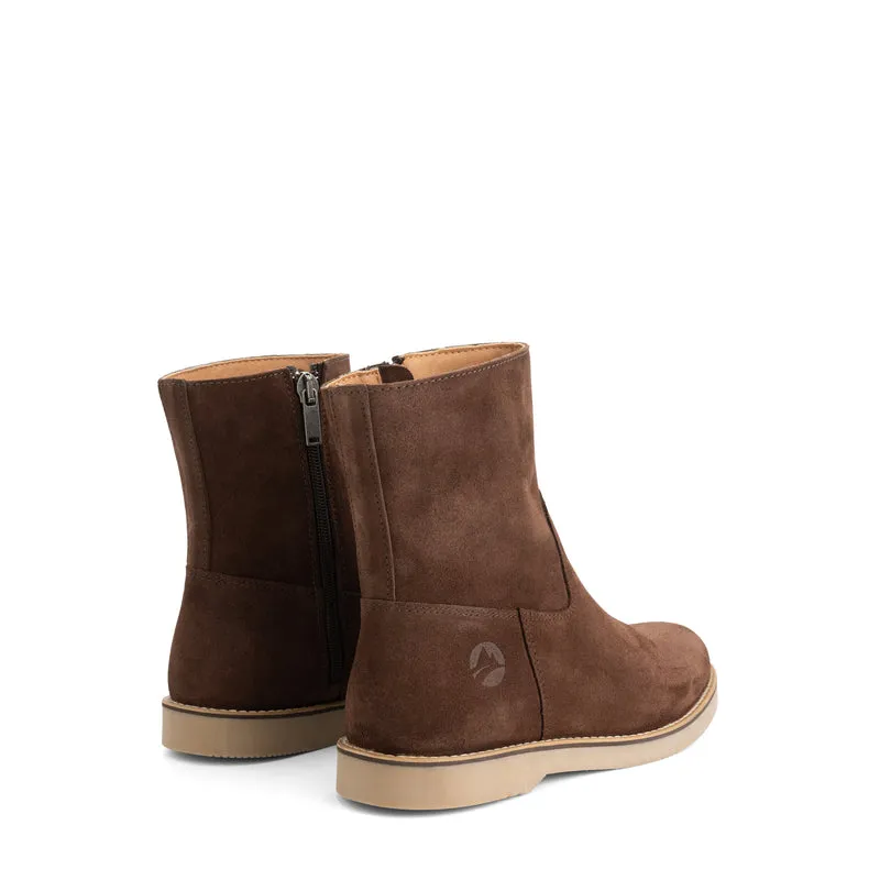 Cahors Damen - Stiefeletten - Leder - Dunkelbraun