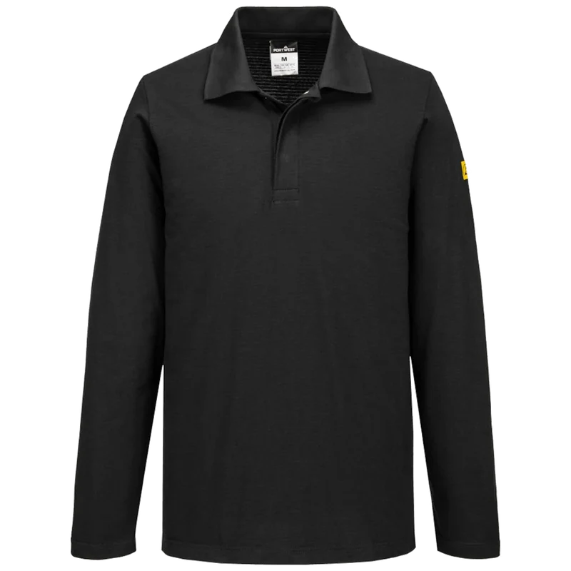 Portwest Anti-statische ESD Polo Lange Mouw AS23