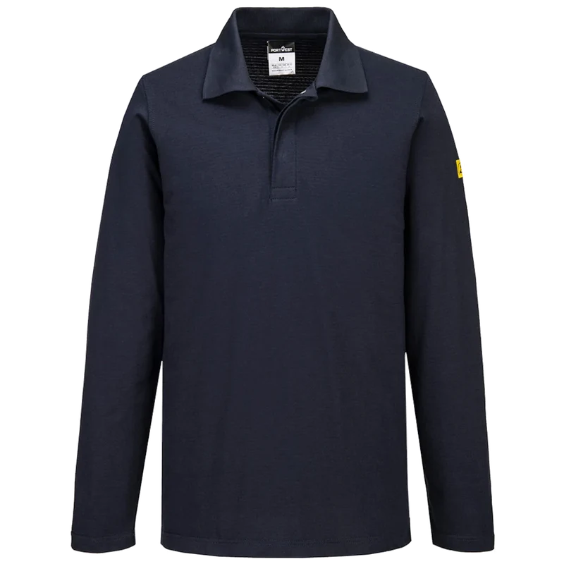 Portwest Anti-statische ESD Polo Lange Mouw AS23