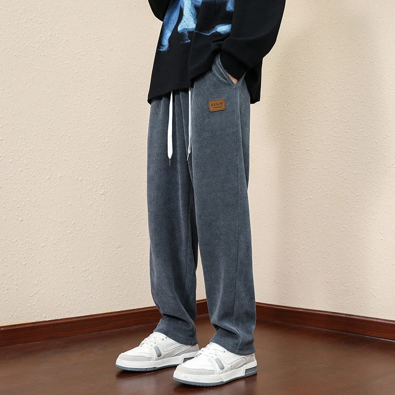 Herren Cordhose | Gerade geschnittene Winterhose mit verstellbarem Bund und optional wärmender Fütterung