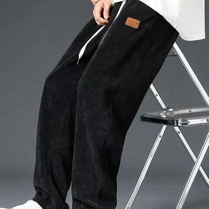 Herren Cordhose | Gerade geschnittene Winterhose mit verstellbarem Bund und optional wärmender Fütterung