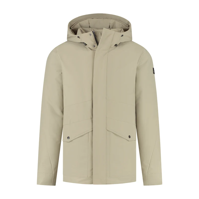 Sune Herren – Hardshell-Winterjacke – Wasserdicht – Hellbraun
