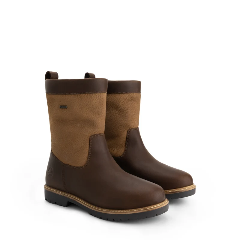 Stornes Herren – Outdoor-Stiefel – mit Wolle gefüttert – Braun