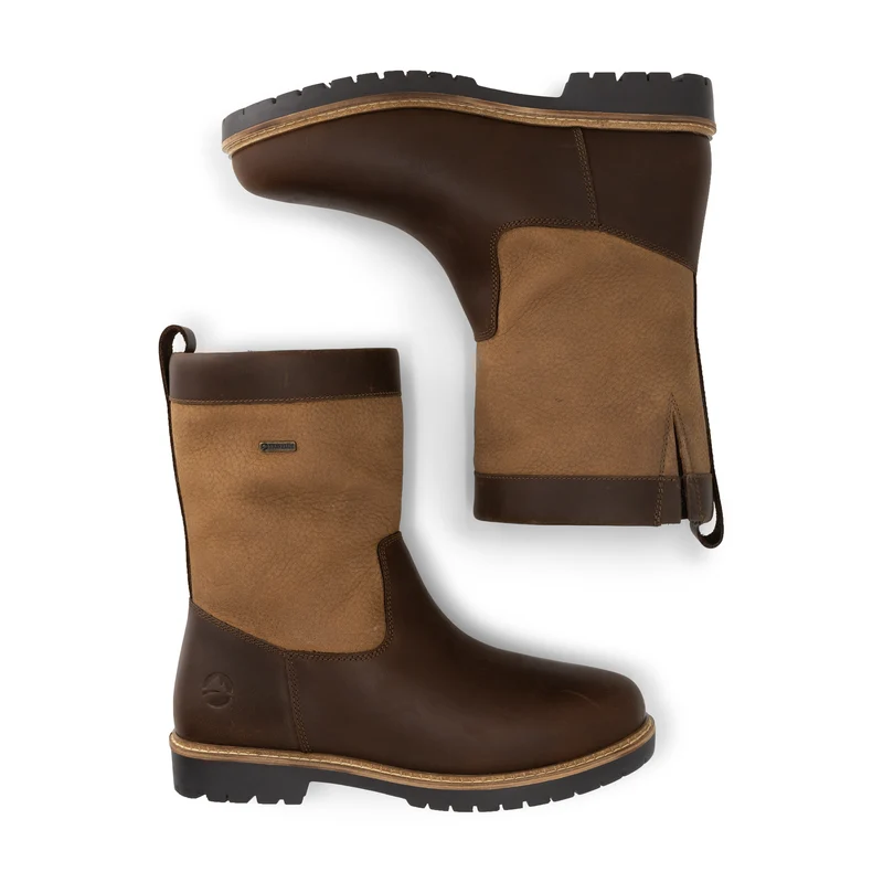 Stornes Herren – Outdoor-Stiefel – mit Wolle gefüttert – Braun