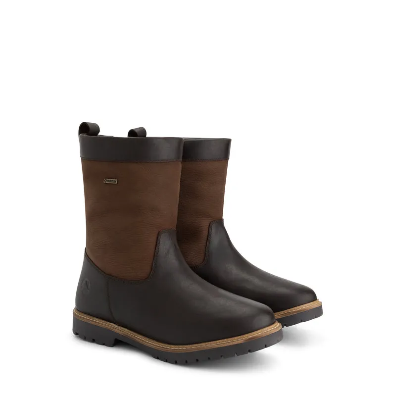 Stornes Herren – Outdoor-Stiefel – Mit Wolle gefüttert – Dunkelbraun