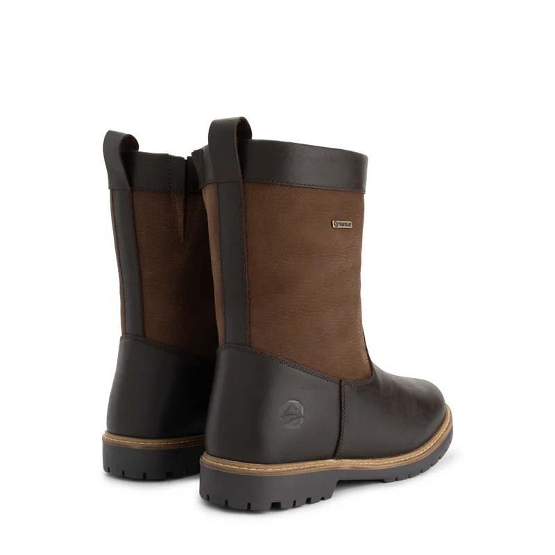 Stornes Herren – Outdoor-Stiefel – Mit Wolle gefüttert – Dunkelbraun