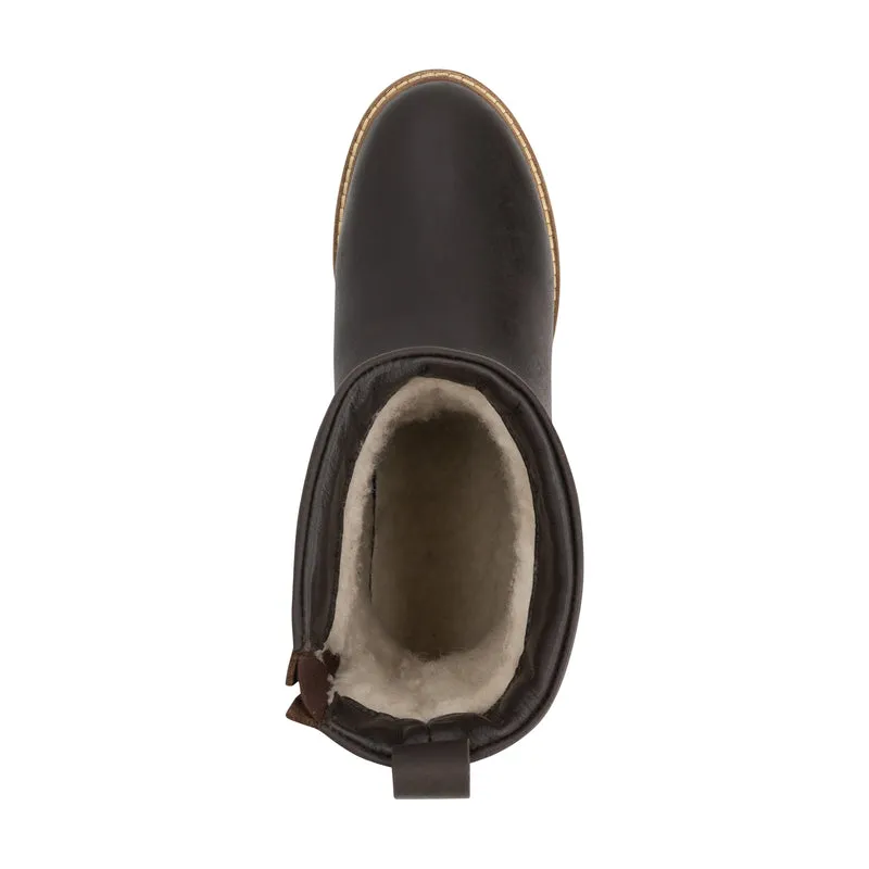 Stornes Herren – Outdoor-Stiefel – Mit Wolle gefüttert – Dunkelbraun