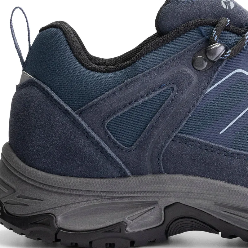 Lonstrop Damen - Niedrige Wanderschuhe - Wasserdicht - Blau