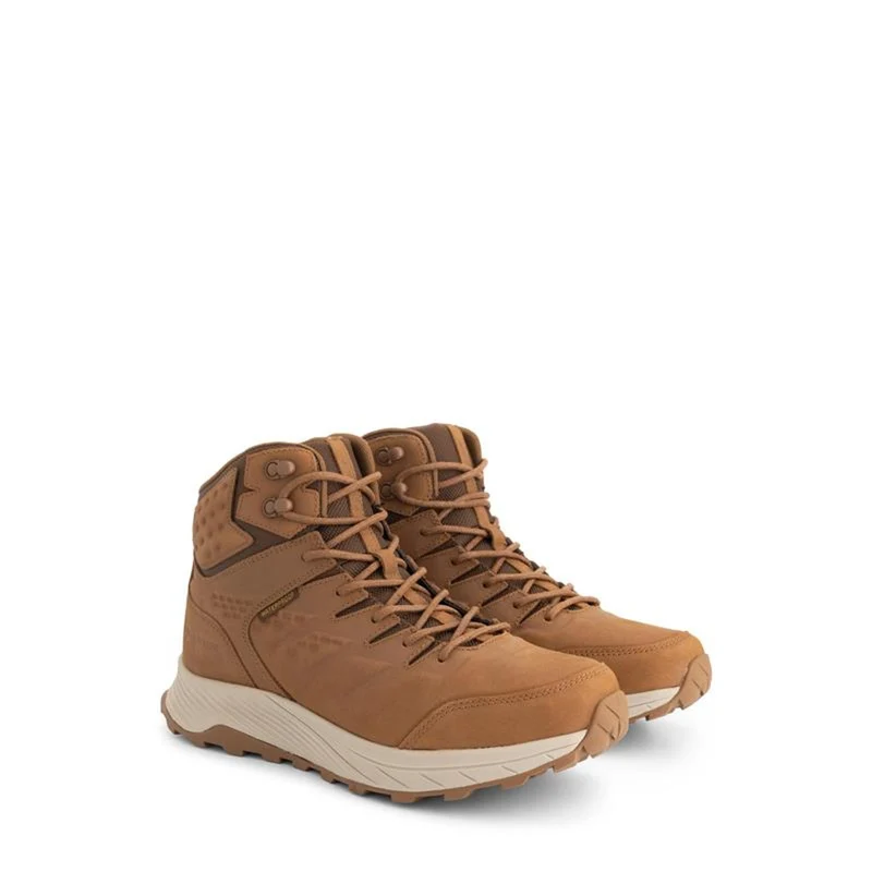 Hirtshals Herren - Halbhohe Wanderschuhe - Wasserdicht - Cognac