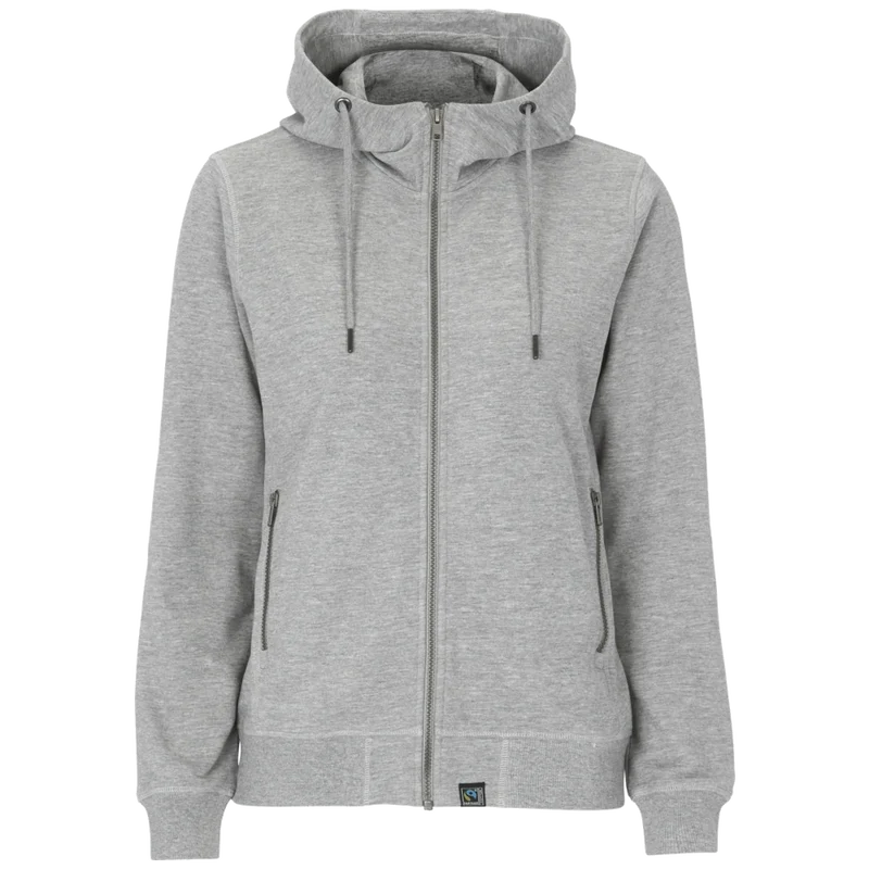 Cottover French Terry Full Zip Hood Dames GOTS Gecertificeerd 141509