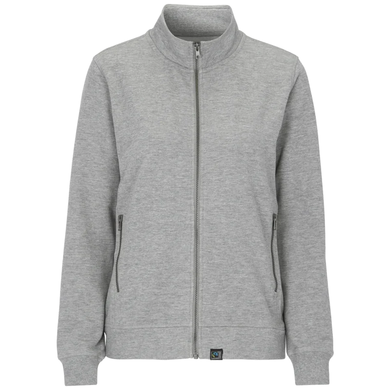 Cottover French Terry Full Zip Collar Dames GOTS Gecertificeerd 141511