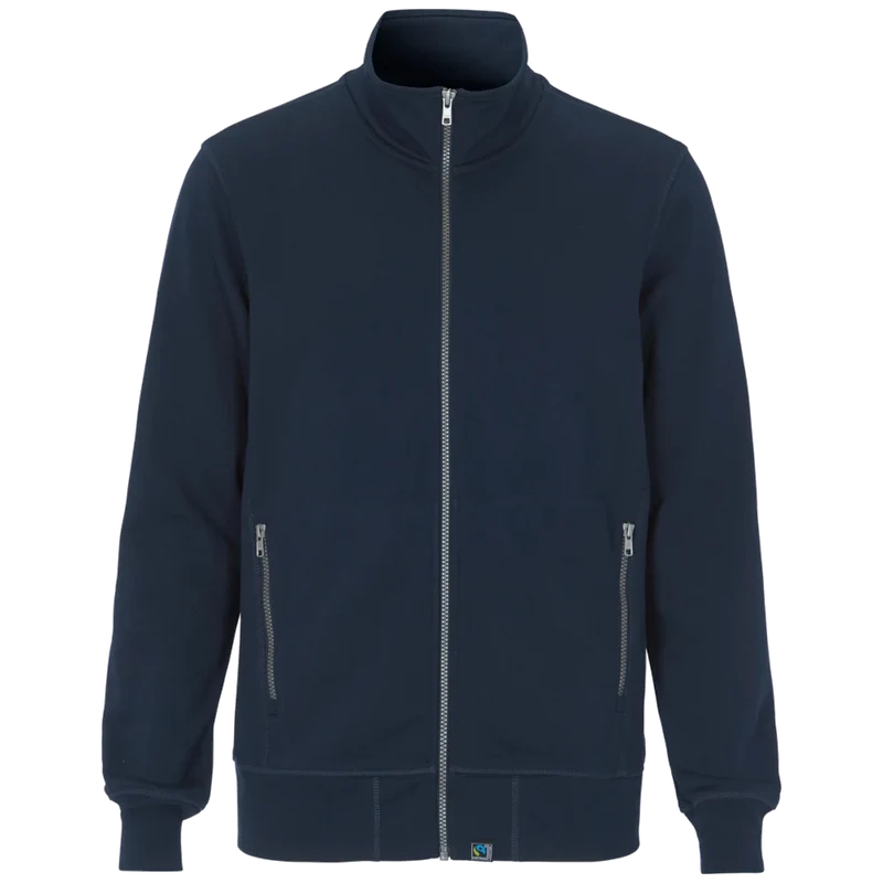 Cottover Sweatshirt Full Zip Heren GOTS Gecertificeerd 141512