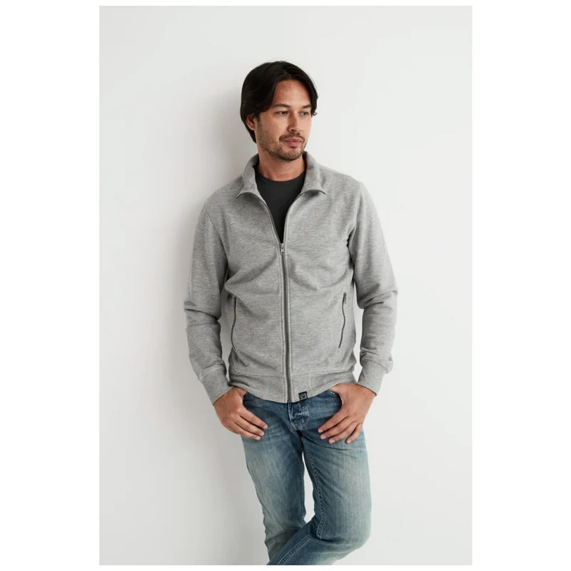 Cottover Sweatshirt Full Zip Heren GOTS Gecertificeerd 141512