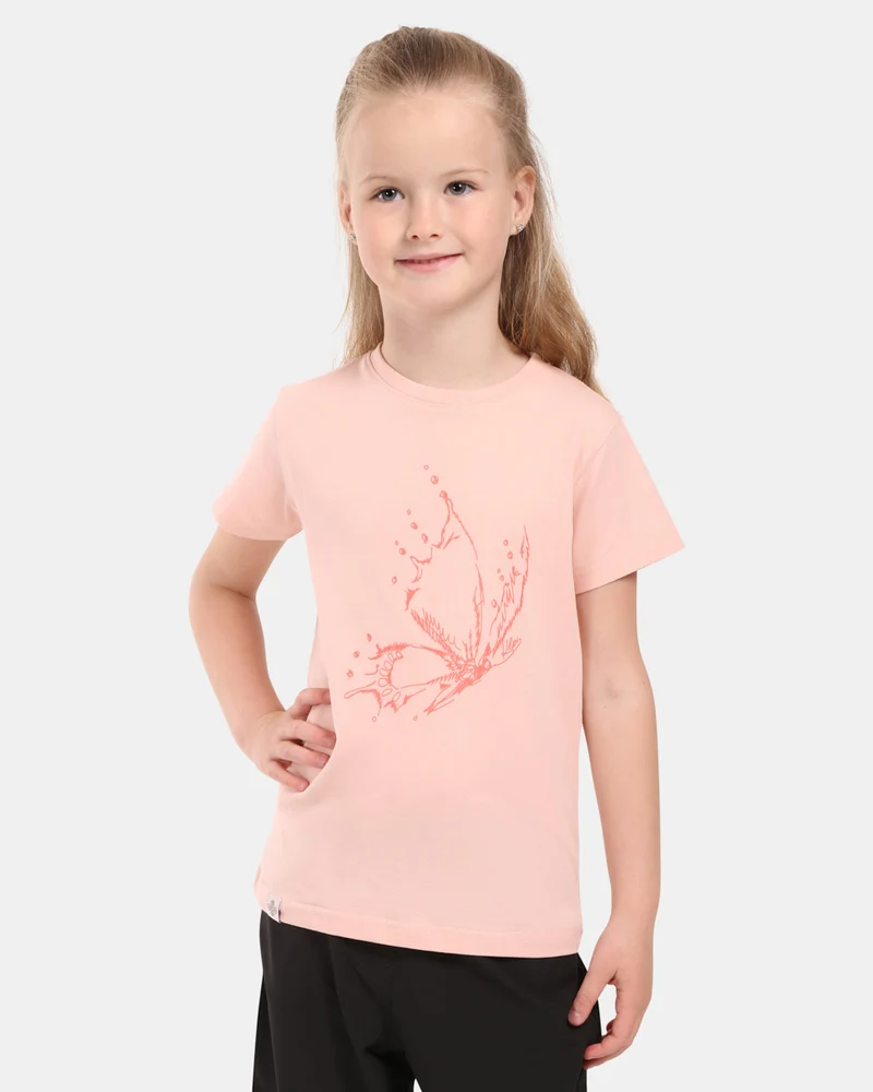 Baumwoll-T-Shirt für Mädchen Kilpi MALGA-JG