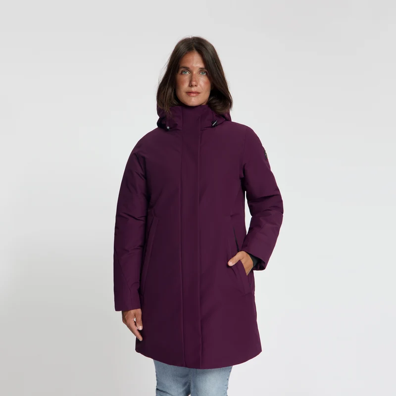 Sissel Damen – Hardshell-Winterjacke – Wasserdicht – Lila