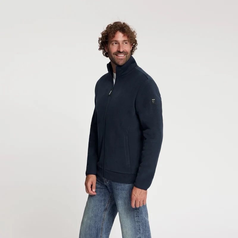 Rolf Herren – Outdoor-Weste – Fleece – Marineblau