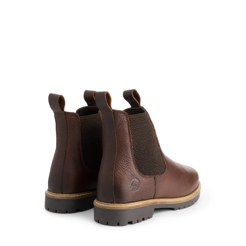 Romstad Damen - Chelsea boots - Wolle gefüttert - Braun