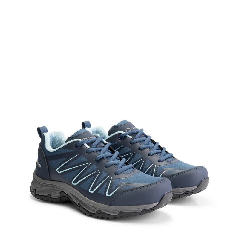 Nysted Damen - Niedrige Wanderschuhe - Wasserdicht - Blau