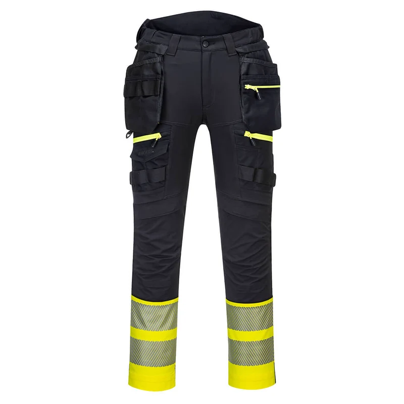 DX445 - Warnschutzhose m. abnehm. Taschen / PW DX445-01
