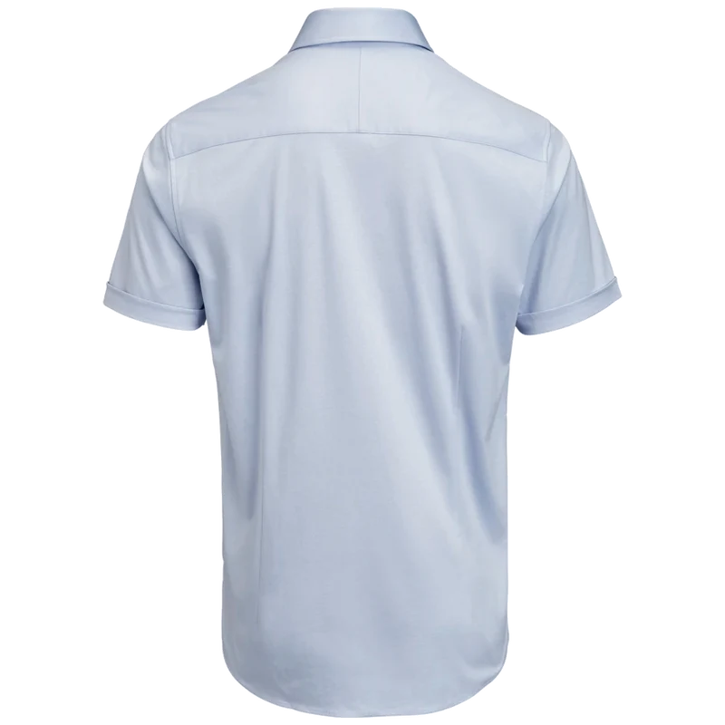 James Harvest & Frost Indigo Bow 132 S/S Overhemd Regular Fit Heren 2913211