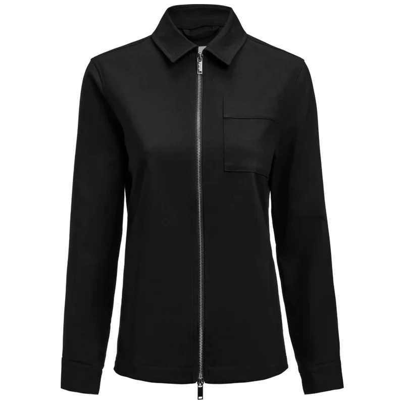 James Harvest & Frost Modern Zip Overshirt Dames 2962203