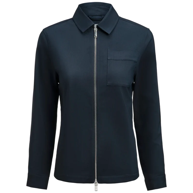 James Harvest & Frost Modern Zip Overshirt Dames 2962203