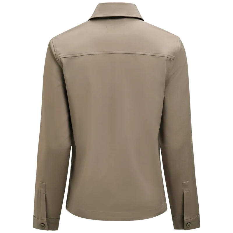 James Harvest & Frost Modern Zip Overshirt Dames 2962203