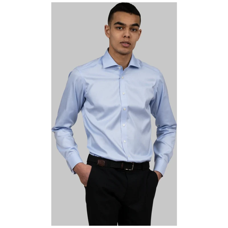 James Harvest & Frost Black Bow 60 Overhemd Slim Fit Heren 2906002