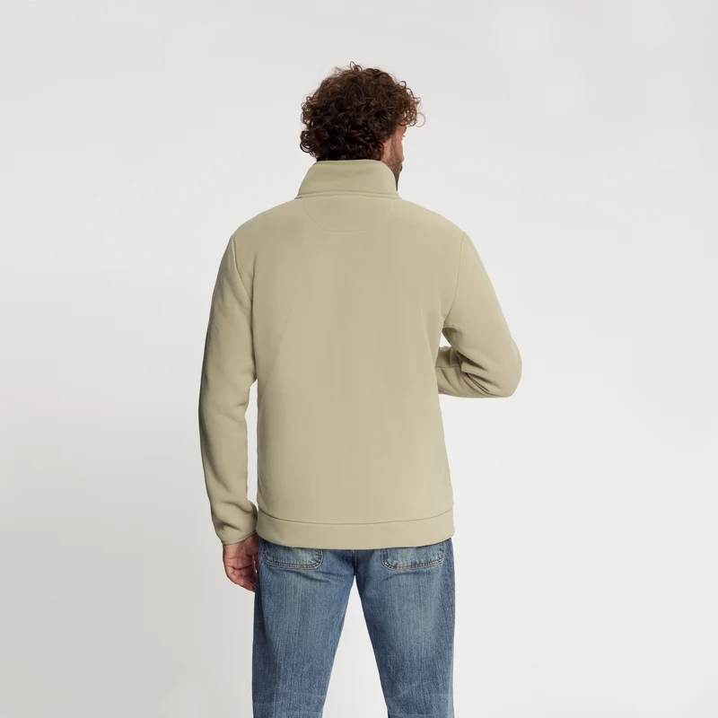 Rolf Herren – Outdoor-Weste – Fleece – Hellbraun