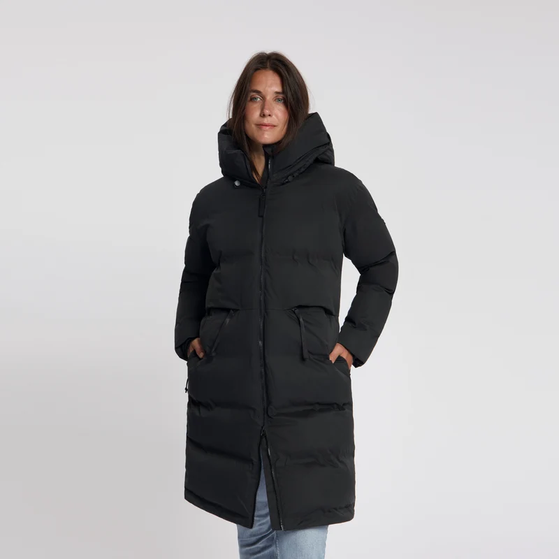 Odda Damen – Daunen-Winterjacke – Wasserdicht – Schwarz