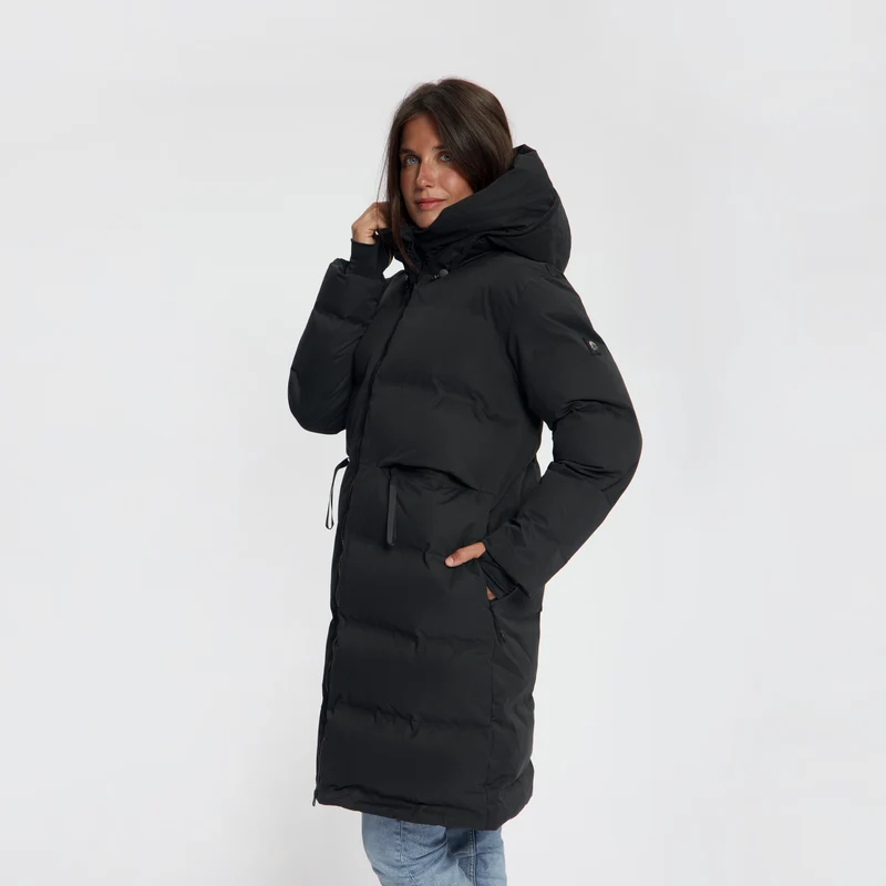 Odda Damen – Daunen-Winterjacke – Wasserdicht – Schwarz