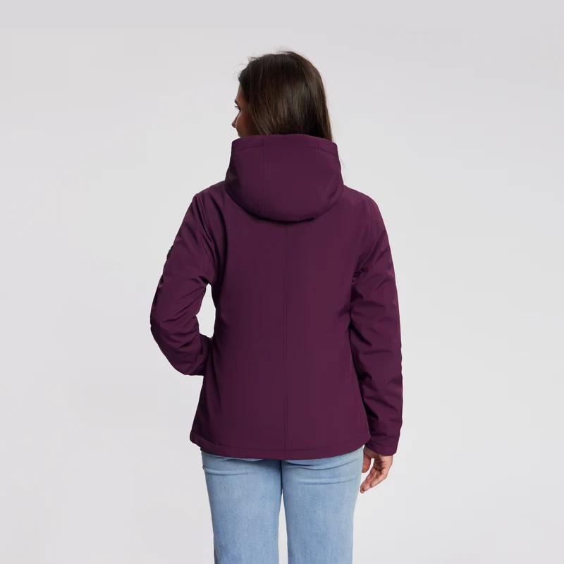 Nykke Damen – Softshell-Jacke – Wasserdicht – Lila