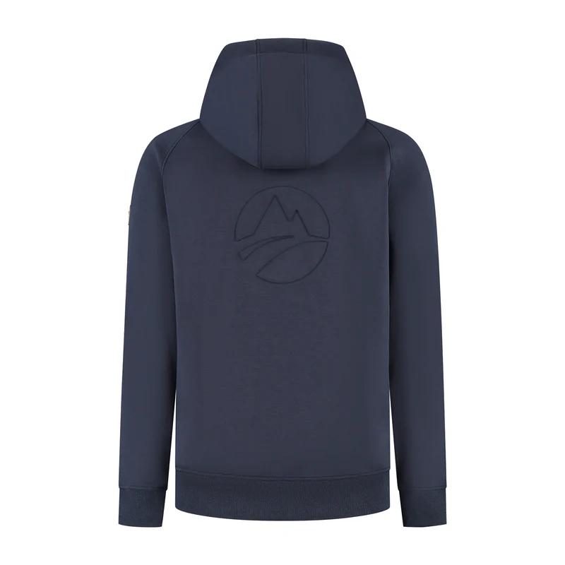 Steffen Herren - Outdoor-Strickjacke - Kapuze - Marine