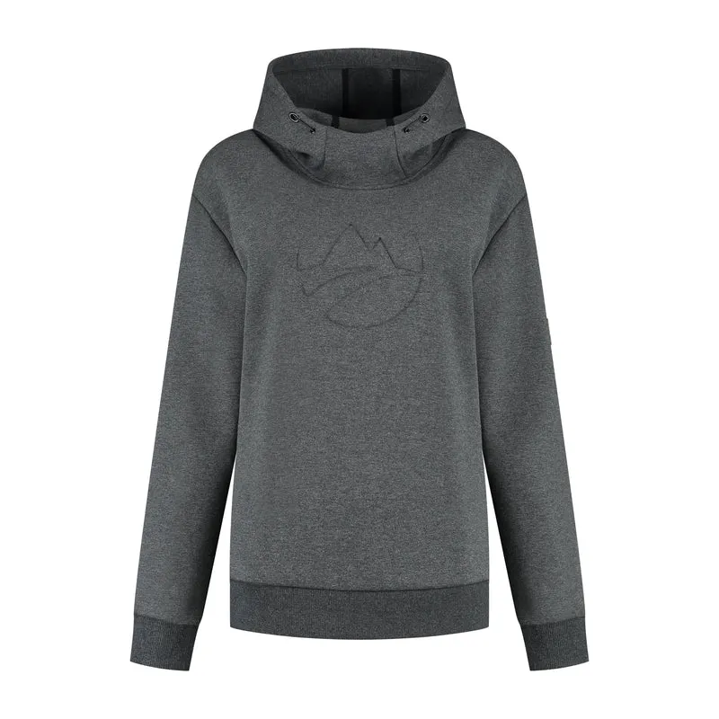 Lona Damen - Kapuzenpullover - Outdoor - Dunkelgrau