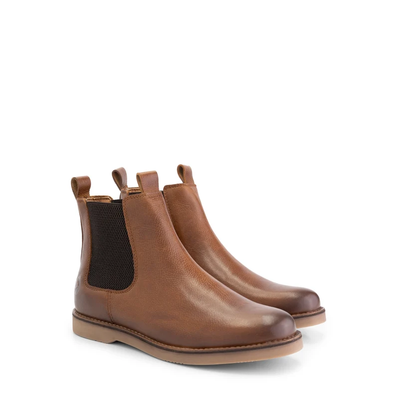 Charente Damen - Stiefelette - Leder - Cognac
