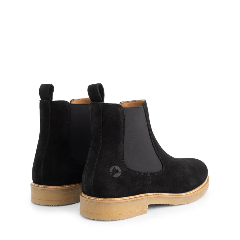 Fowley Herren - Chelsea boots - Leder - Schwarz