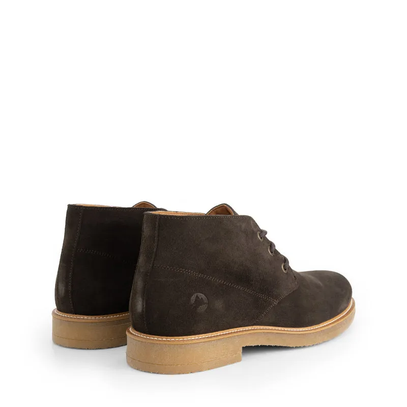 Ferryhill Herren - Schnürschuhe - Leder - Dunkelbraun