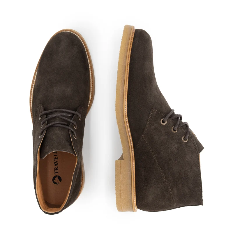 Ferryhill Herren - Schnürschuhe - Leder - Dunkelbraun