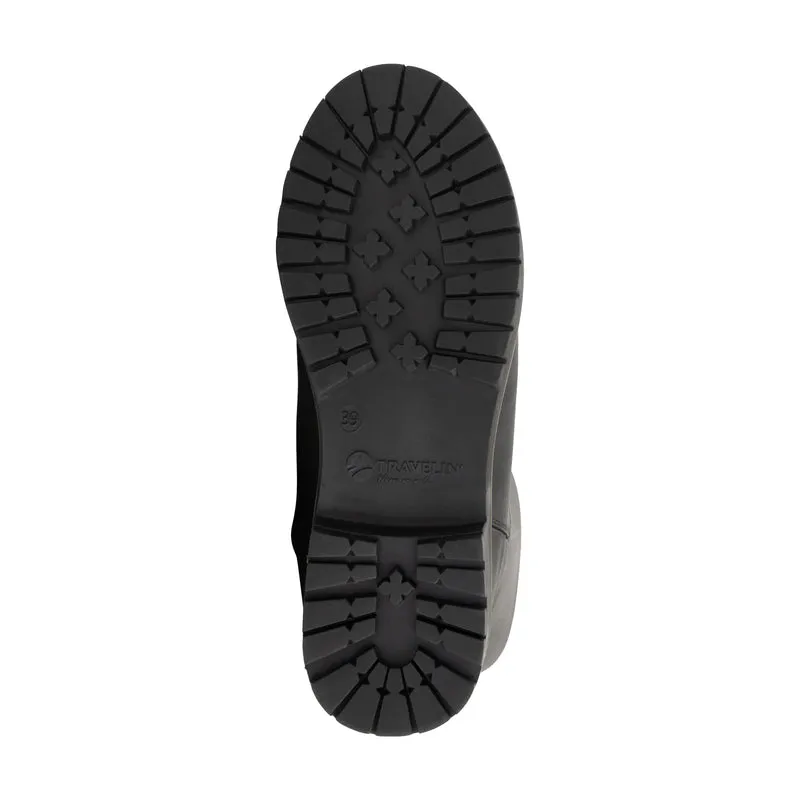 Jarvik Damen – Hohe Stiefel – Mit Wolle gefüttert – Schwarz