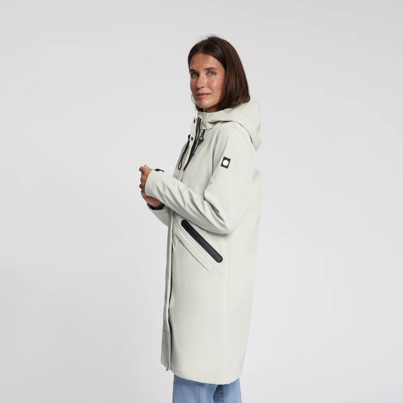 Nilda Damen – Softshell-Jacke – Wasserdicht – Sand