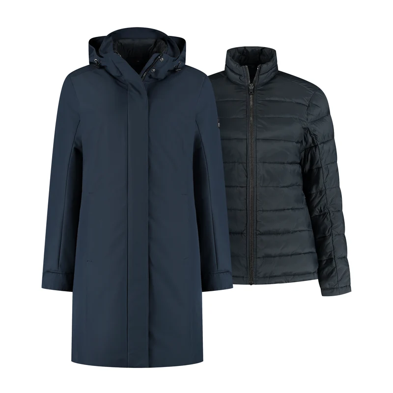 Harley Damen – 3-in-1-Jacke – Marineblau