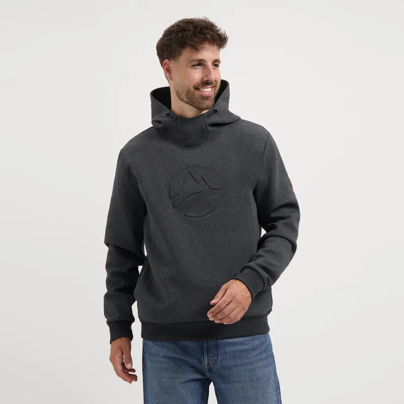 Loki Herren - Kapuzenpullover - Outdoor - Dunkelgrau